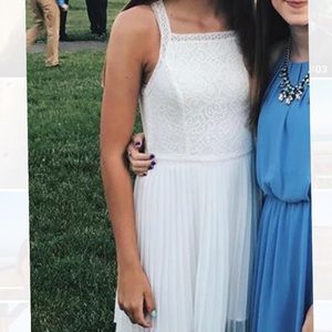 White floral nice dress